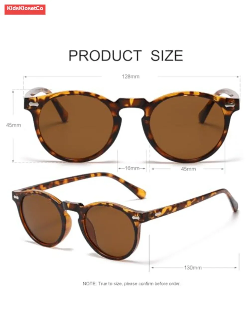 Kids Polarized Sunglasses with UV400 Protection Scratch-Resistant Lenses for